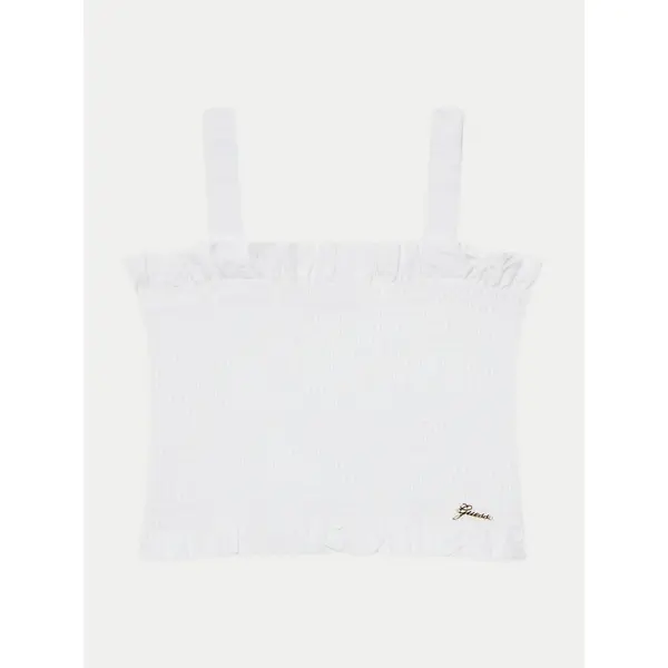 Guess Guess Top J5GH01 WG5S2 Bijela Regular Fit