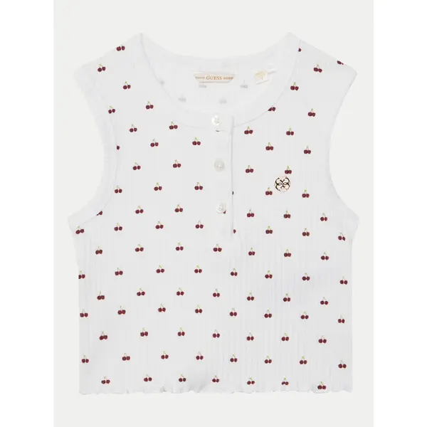 Guess Guess Top J5GP01 KCSQ4 Bijela Regular Fit
