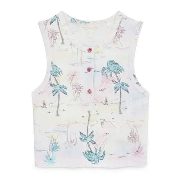 Guess Guess Top J6GI02 KF794 Šarena Slim Fit