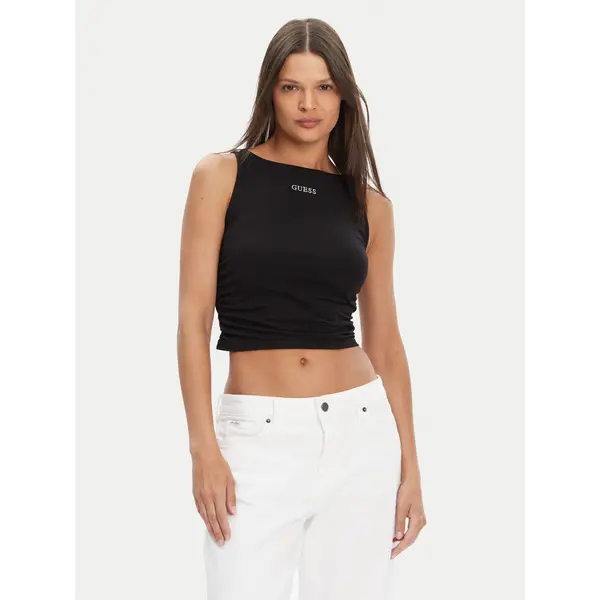 Guess Guess Top V5YP00 J1314 Crna Regular Fit