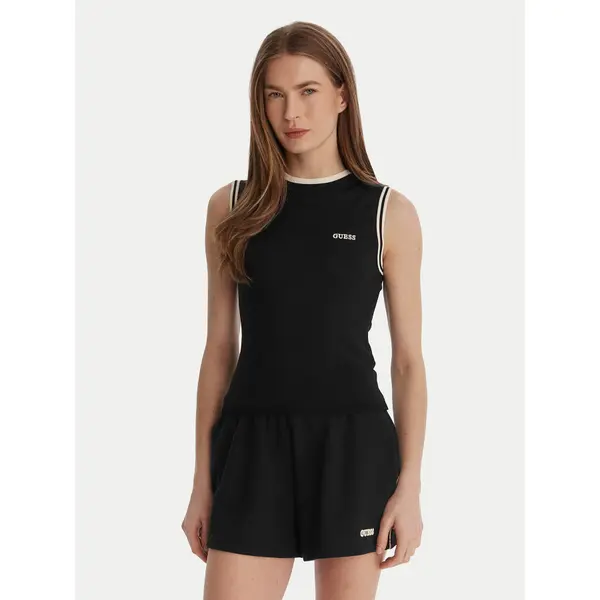 Guess Guess Top V6GR02 Z0723 Crna Regular Fit