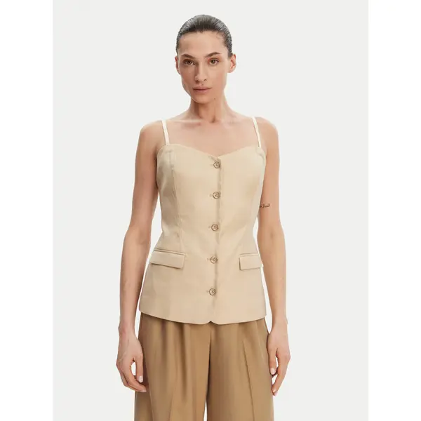 Guess Guess Top W5GH0L WH5L2 Bež Regular Fit