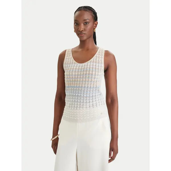 Guess Guess Top W6GR08 Z0589 Bež Regular Fit