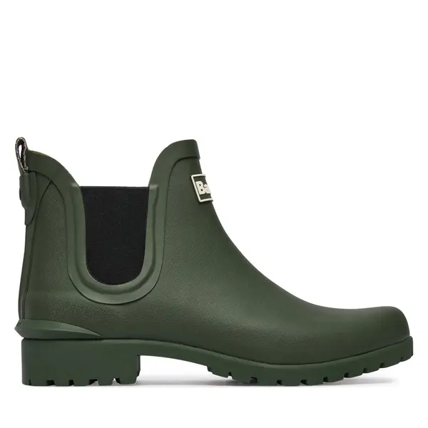 Barbour Gumene čizme Barbour Wilton LRF0066OL11 Zelena
