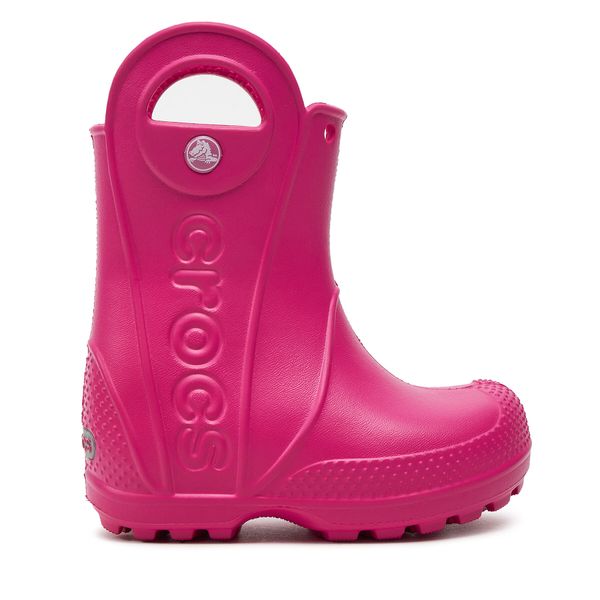 Crocs Gumene čizme Crocs Handle It Rain Boot Kids 12803 Candy Pink