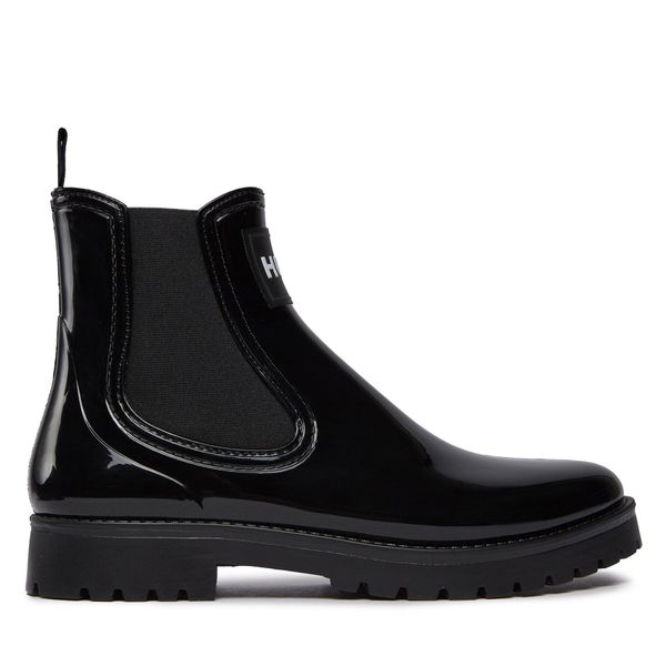 Hugo Gumene čizme Hugo Tabita Rain Bootie 50498397 10222177 01 Black 006