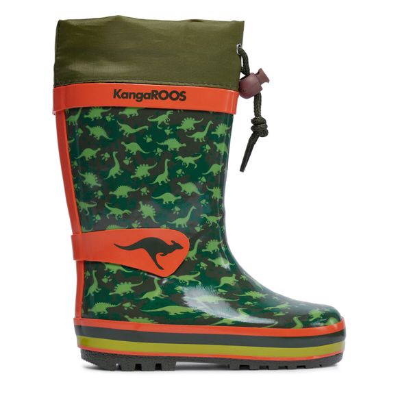 KangaRoos Gumene čizme KangaRoos K-Rain 18244-000-8062 Military Green/Dino