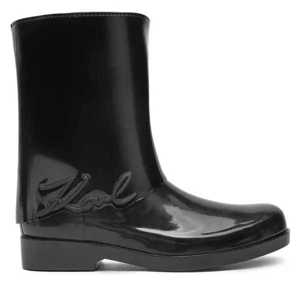 Karl Lagerfeld Gumene čizme KARL LAGERFELD Kalosh KL47064S Crna