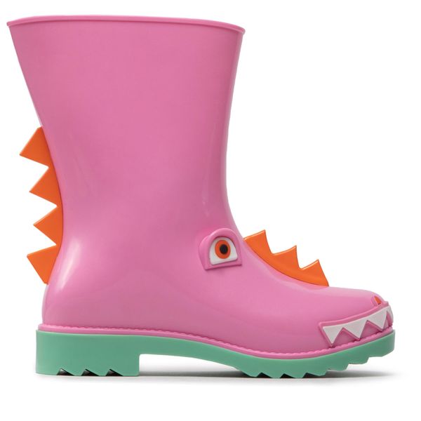 Melissa Gumene čizme Melissa Mini Melissa Rain Boot + Fabul 33677 Pink/Green/Orange AF029