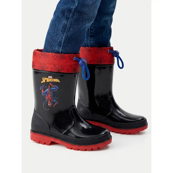Spiderman Ultimate Gumene čizme Spiderman Ultimate CEO-NJ-AW26-313SPRMV Crna