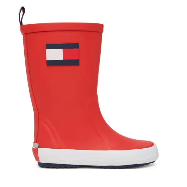 Tommy Hilfiger Gumene čizme Tommy Hilfiger Flag Rain Boot T3XC-33923-0047 S Crvena