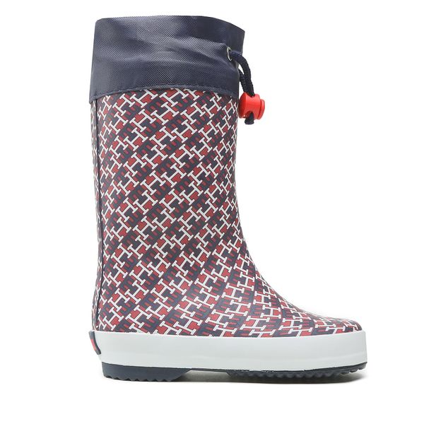 Tommy Hilfiger Gumene čizme Tommy Hilfiger Rain Boot T3A6-32432-1516X M Red Wine 663