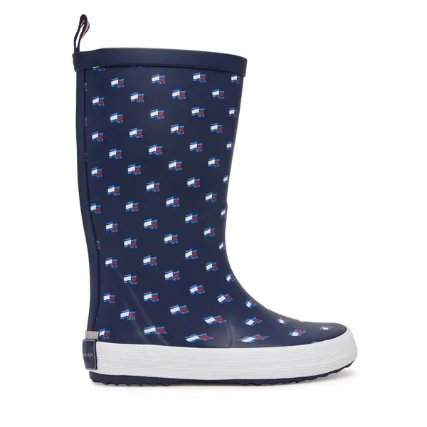 Tommy Hilfiger Gumene čizme Tommy Hilfiger Rain Boot T3XC-33922-1846 S Tamnoplava