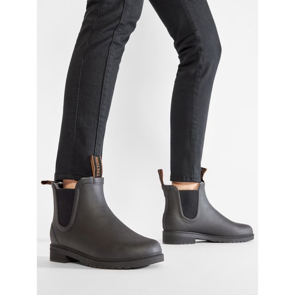 Tretorn Gumene čizme Tretorn Chelsea Classic Winter 47338010 Black