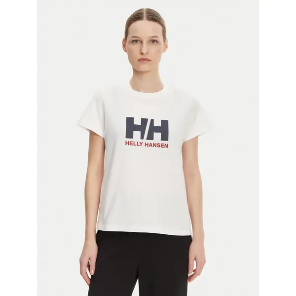 Helly Hansen Helly Hansen T-shirt Logo 54593 Bijela Regular Fit