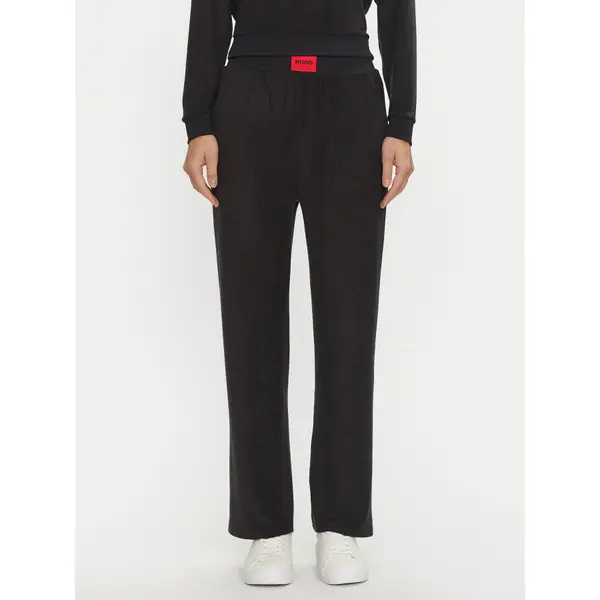 HUGO Hugo Pidžama hlače Snoozie 50523406 Crna Regular Fit