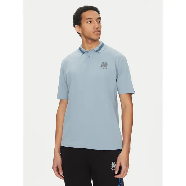 HUGO HUGO Polo Dodac_RB 50542748 Plava Regular Fit