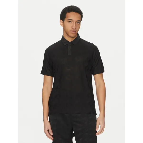 HUGO HUGO Polo Dompoli 50535150 Crna Relaxed Fit