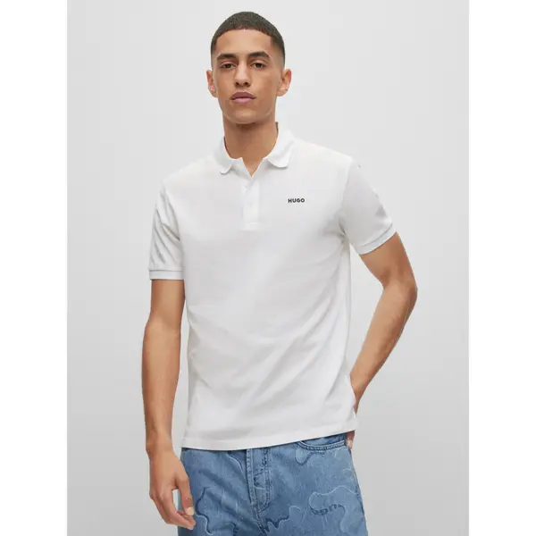HUGO Hugo Polo Donos222 50466182 Bijela Regular Fit