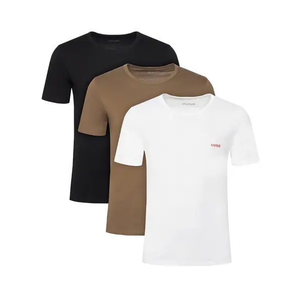 HUGO HUGO Set t-shirt majica﻿ Rn Triplet P 50532811 Šarena Regular Fit