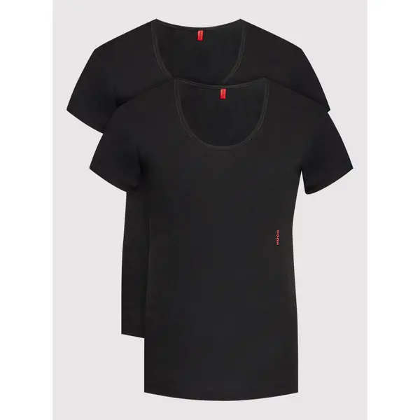 HUGO HUGO Set t-shirt majica﻿ Twin 50469660 Crna Regular Fit
