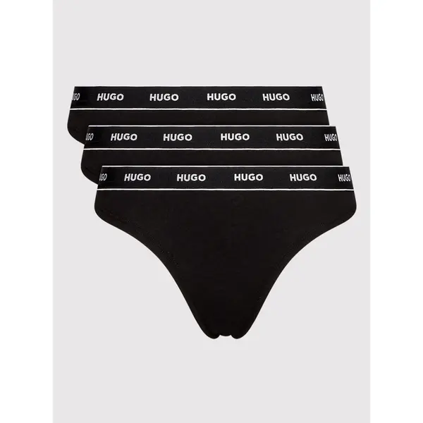 HUGO HUGO Set tanga gaćica﻿ 50469681 Crna