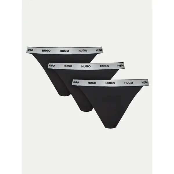 HUGO HUGO Set tanga gaćica﻿ 50527212 Crna