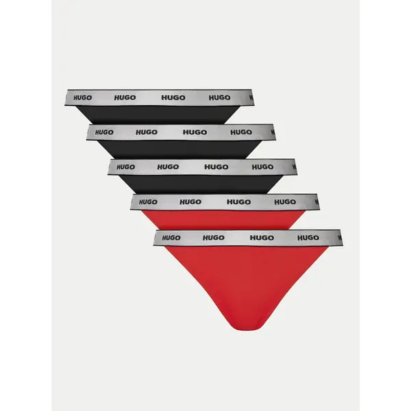 HUGO HUGO Set tanga gaćica﻿ Fivepack 50527208 Šarena