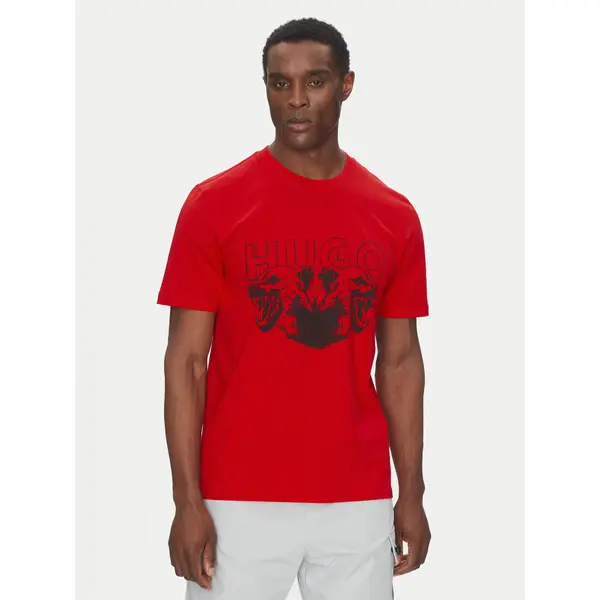 HUGO HUGO T-shirt 50538257 Crvena Regular Fit