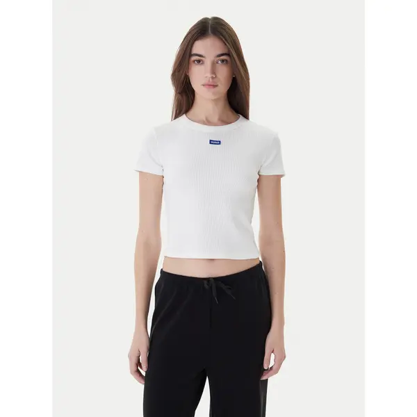 HUGO Hugo T-shirt Baby 50510749 Bijela Slim Fit