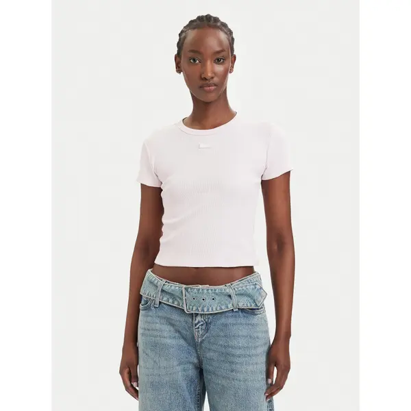 HUGO HUGO T-shirt Baby 50510749 Svijetlo roza Slim Fit