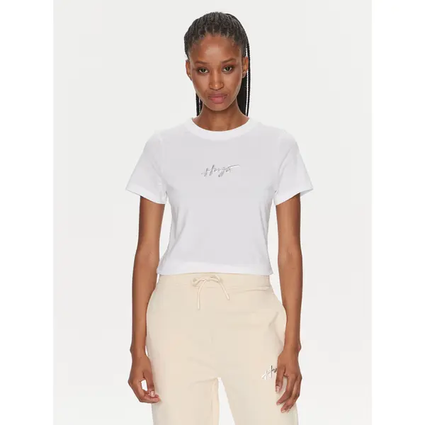 HUGO Hugo T-shirt Classic 50508289 Bijela Regular Fit