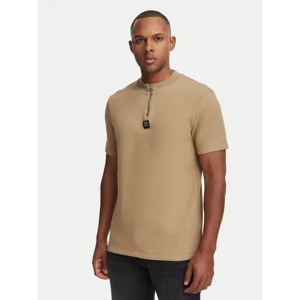 HUGO HUGO T-shirt Dabi 50563018 Tamno bež Regular Fit