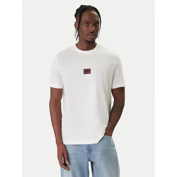 HUGO HUGO T-shirt Danotie 50553124 Bijela Regular Fit