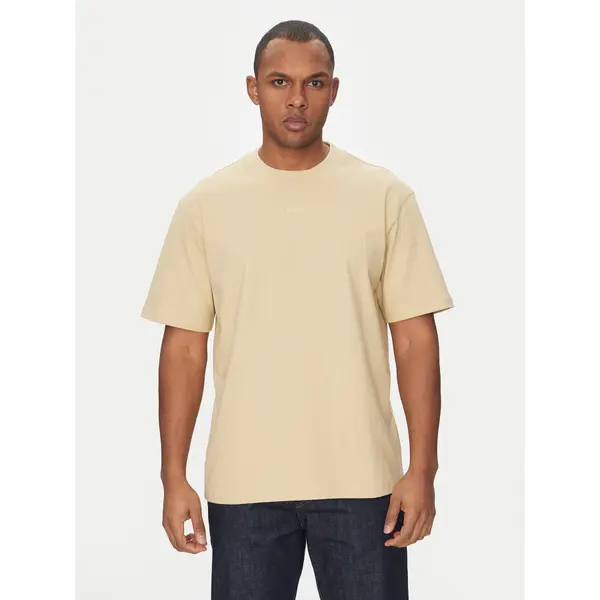HUGO HUGO T-shirt Dapolino 50488330 Bež Relaxed Fit