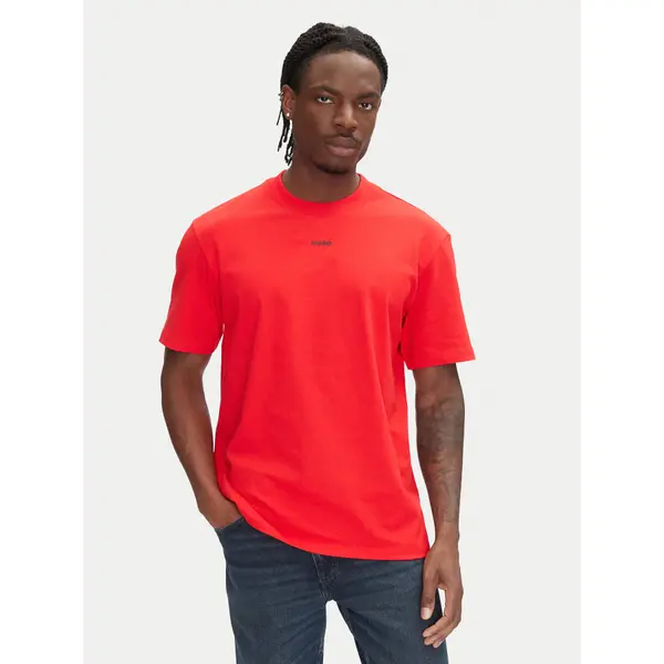 HUGO HUGO T-shirt Dapolino 50488330 Ružičasta Relaxed Fit