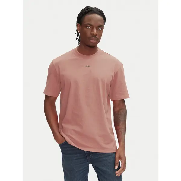 HUGO HUGO T-shirt Dapolino 50488330 Ružičasta Relaxed Fit