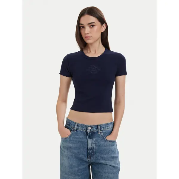 HUGO HUGO T-shirt Delanor 50570857 Tamnoplava Slim Fit