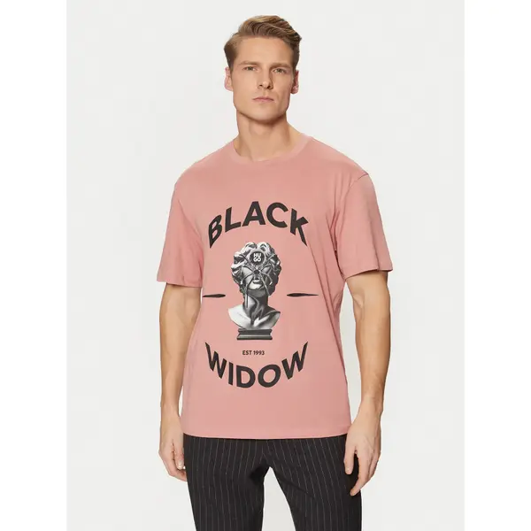 HUGO HUGO T-shirt Dostalgi 50530684 Ružičasta Relaxed Fit