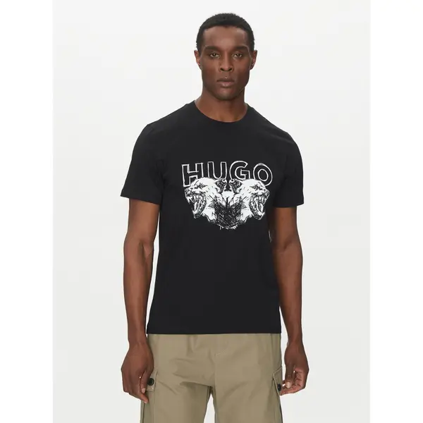 HUGO HUGO T-shirt Durro 50538257 Crna Regular Fit