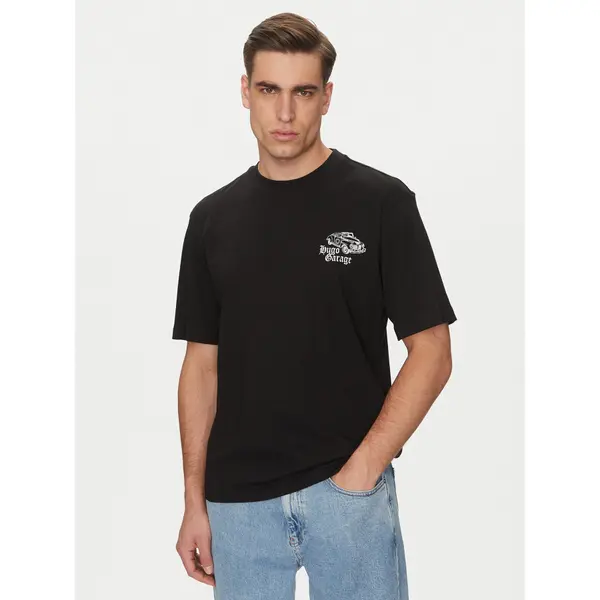 HUGO HUGO T-shirt Natopu 50536104 Crna Regular Fit