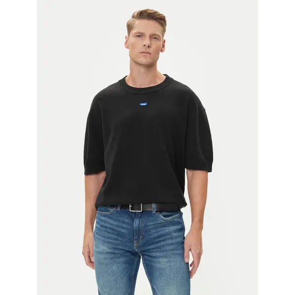 HUGO HUGO T-shirt San Carson-CP 50543765 Crna Relaxed Fit