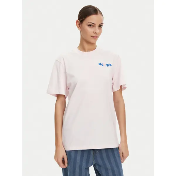 HUGO HUGO T-shirt Vintage Tee 50537239 Ružičasta Relaxed Fit