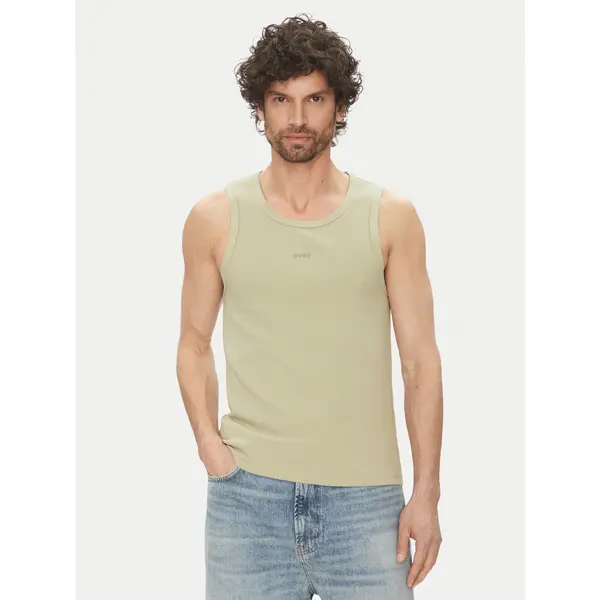 HUGO HUGO Tank top Dapota 50542089 Zelena Slim Fit