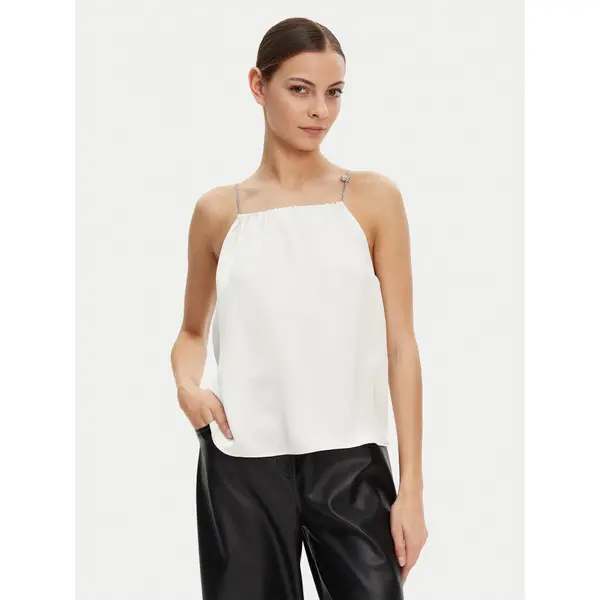 HUGO HUGO Top Cebena 50536436 Bijela Regular Fit