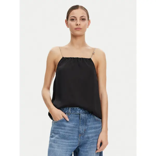 HUGO HUGO Top Cebena 50536436 Crna Regular Fit