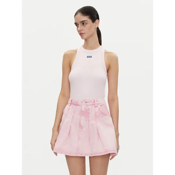 HUGO HUGO Top Easy Tank_B 50508857 Ružičasta Slim Fit