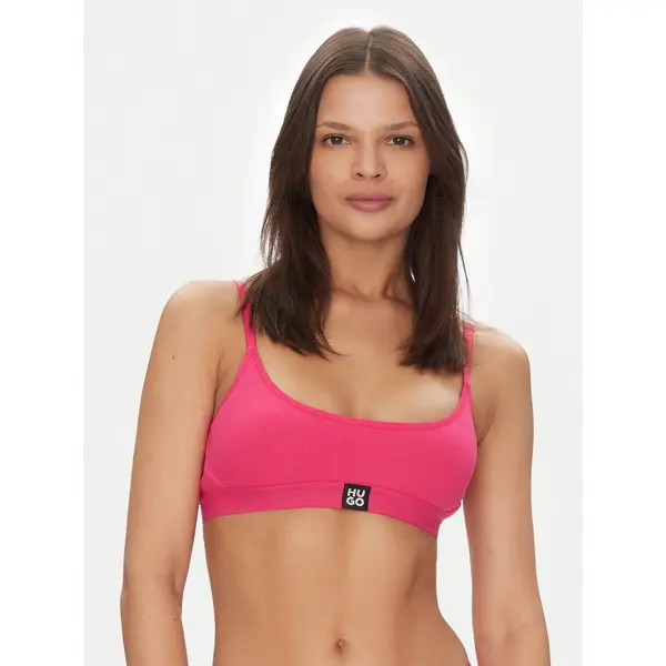 HUGO HUGO Top grudnjak Bralette Rib 50496811 Ružičasta
