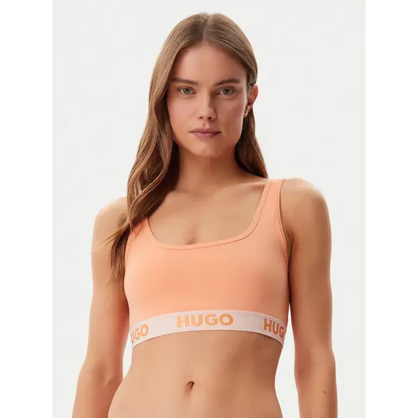 HUGO HUGO Top grudnjak Sporty Logo 50469631 Narančasta