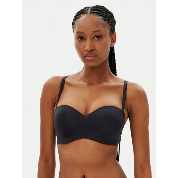 Hunkemöller Hunkemöller Grudnjak push-up Smooth 206740 Crna